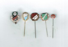 alte Anstecknadel Konvolut Fußball u.a.  Bayern Südwest  5 Stück g