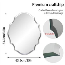 Groß Spiegel Oval Wandspiegel