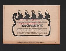 SCHWABACH, Werbung 1908, Philip Benjamin Ribot Compagnie Ray Seife aus Hühnerei