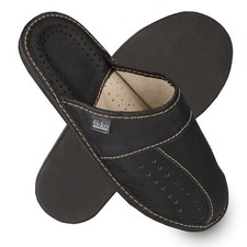 Herren Leder Hausschuhe