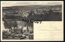 #1335 AK Lollar Gießen Totalansicht Kriegerdenkmal gel.1940