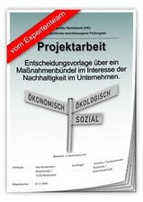 Betriebswirt BW Projektarbeit