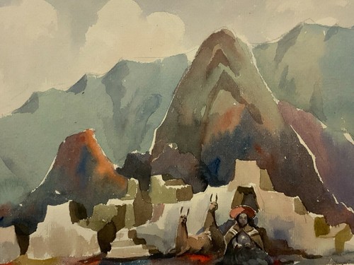 Aquarell südamerikanische