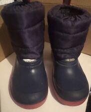 Impidimpi Kinder Winterstiefel Gefüttert Größe 33 Blau Rosa