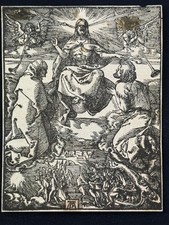 Albrecht Dürer, Das Jüngste Gericht, Holzschnitt Passion 1509 