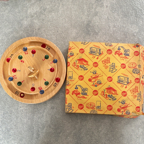 Kibri rundes holz roulette mit - roulette,