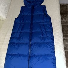 Steppjacke Mantel Schwarz Gr. S 36/38 Ultraleicht O. Ärmel