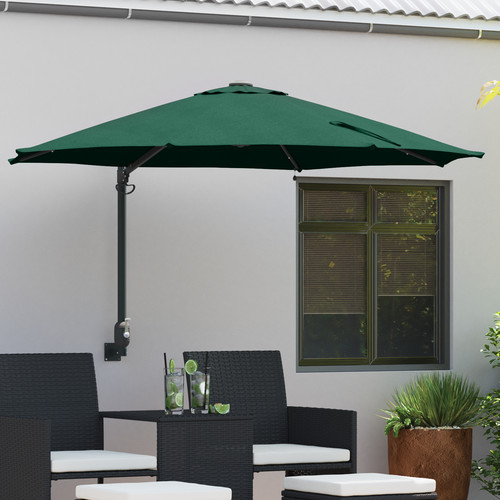 ø2 wand sonnenschirm - Ø2.7m, mit