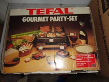 TEFAL Gourmet Party-Set, Raclette Grill mit Grillplatte für 6 Personen