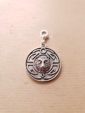 Rundes Wolf Medaillon ♥