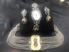 Konv.Trachtenschmuck -Granat