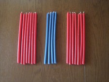 Kerzen Stabkerzen ca. 28 cm lang z.B. für Nagel Design Kerzenhalter Leuchter BMF