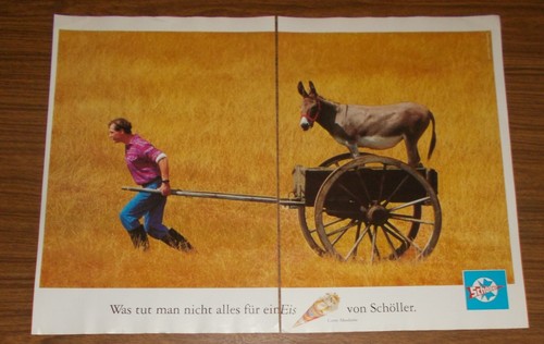 Seltene werbung schöller - seltene,