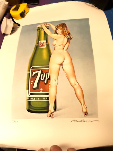 Mel ramos 7up werbung - ramos,