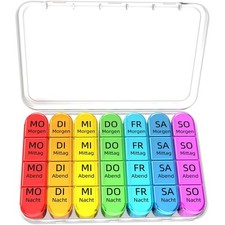 Tablettenbox 7 Tage Pillendose