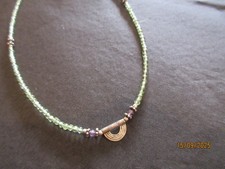 KLEINE KETTE PERIDOT -35 cm