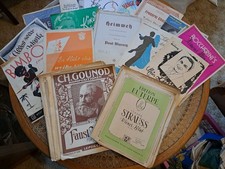 Konvolut Noten für Klavier