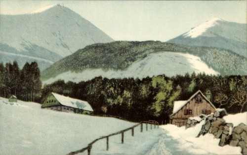 Künstler iwan friedrich - ak,