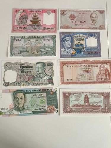Asien banknoten konvolut - asien,