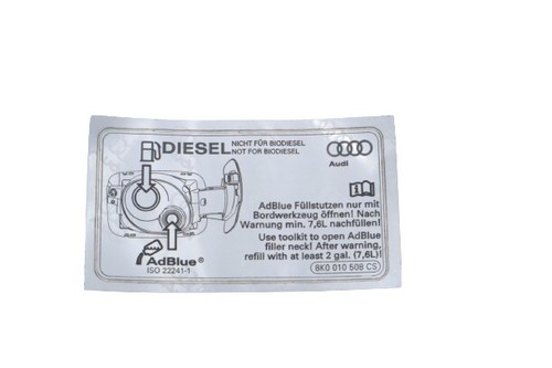 Original audi kennschild - original,