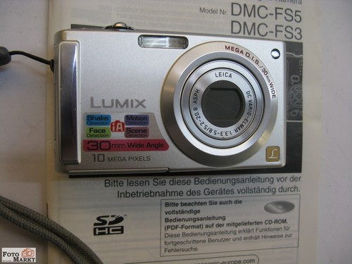 Panasonic lumix dmc fs5 - lumix, dmc-fs5