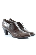 LAURA BELLARIVA Booties Damen Stiefeletten Gr. DE 40 dunkelgrün Casual-Look