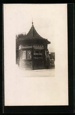 Foto-AK Kiosk mit