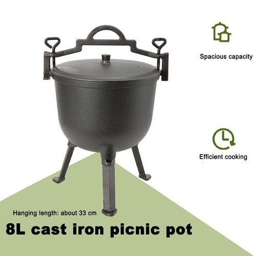 Kessel mit deckel - 8l,