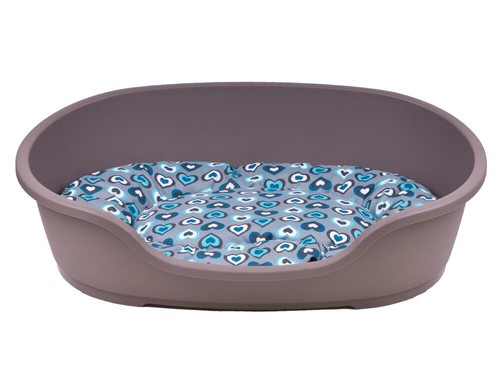 Hundebett hundekorb taupe - hundekorb,