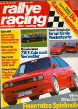 rallye racing 21 88 1988 @@ Opel Ascona A 1,6 S 2,4 @ BMW Alpina B 11 3.5 - 735i