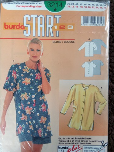 Burda start 3214 bluse - start,