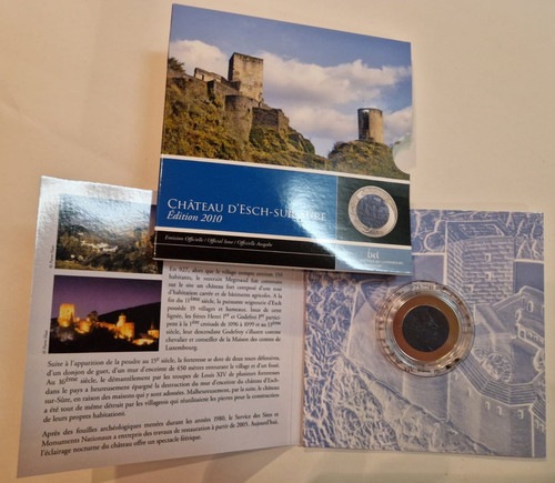 Euro luxemburg 2010 silber - 5,