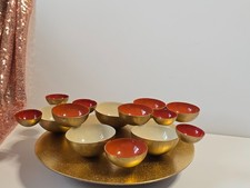 Boltze Kerzenhalter Metall Wanddeko 37 × 25 cm – Shabby Chic Teelichthalter