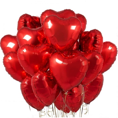 Herz folienballon set - folienballon,