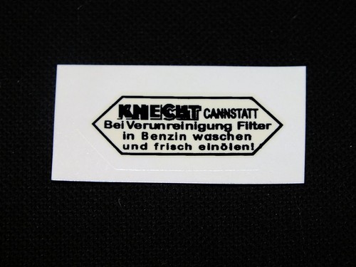 Knecht water decal - water,