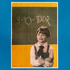 Plakat 30 Jahre DDR 1979 Zum