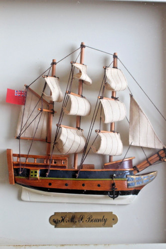 Hms bounty schiff diorama - bounty,
