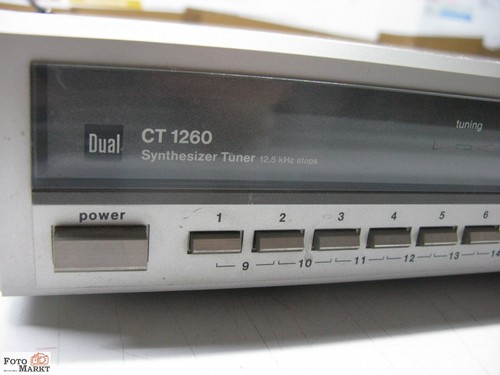 Dual 1260 synthesizer tuner - synthesizer,