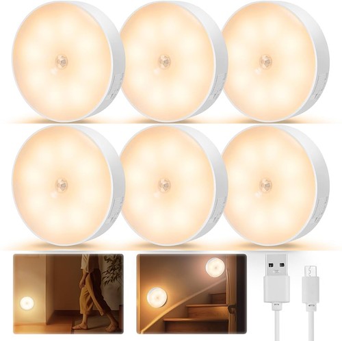 6er led nachtlicht mit - led,