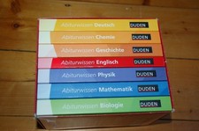 7 Bücher-Box Abiturwissen von Duden (2011)