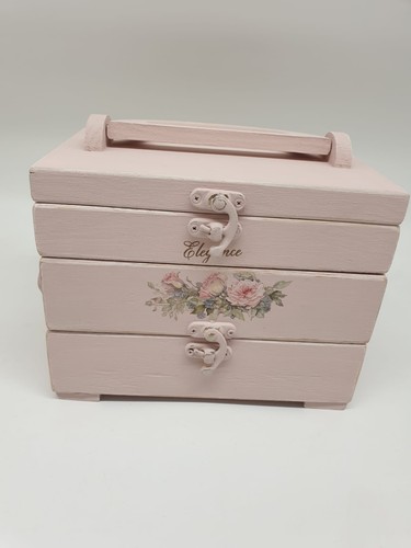 Shabby chic nähkästchen rosa - shabby,