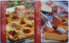 Käse Kuchen + Blech Kuchen Dr. Oetker 2x Buch 1001 Backidee noch in Folie (2013)
