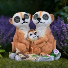 Garten Erdmännchen Familie