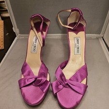 Jimmy Choo London Purple Satin