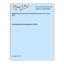 Bildfahrplan Nr. 16a vom 23