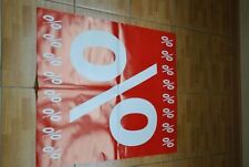 50x Plakat DIN A1 Werbemittel Preisschild 2. Wahl Prozente Werbung Kundenstopper