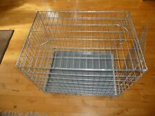 Gitterbox Hundebox Klappbox faltbar klappbar Metall Bodenwanne Tragegriff Käfig