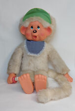 Vintage XL Plüschtier 60 cm ohne Hersteller Gummi Gesicht DDR Monchhichi ??