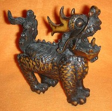 Asiatika Drachen Skulptur