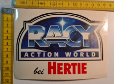 Aufkleber "RACY ACTION WORLD